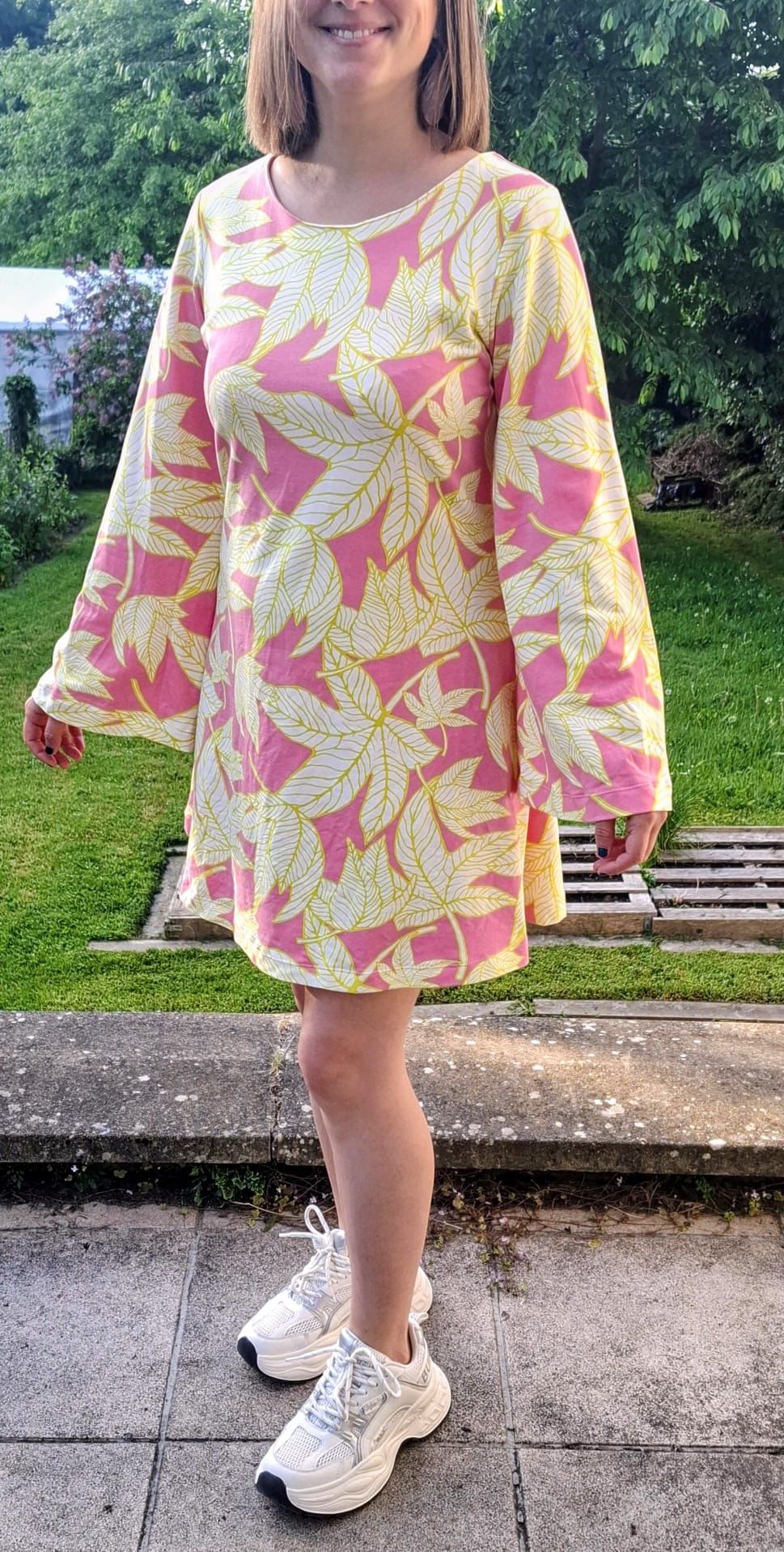 Robe Rose "Et jaune"