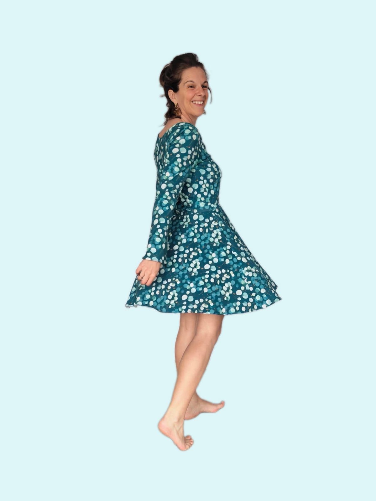 Robe Saliha "Eucalyptus"