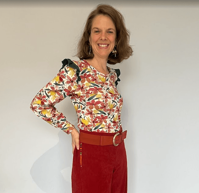 T-shirt Emilie "Beauté fleurie"
