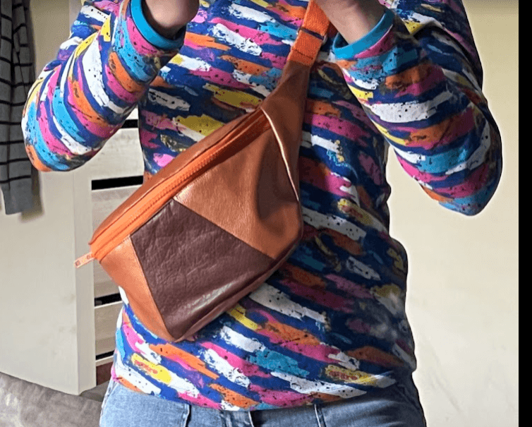 Sac banane Tom "cuivré"